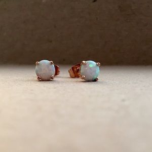18k Rose Gold Plated Studs